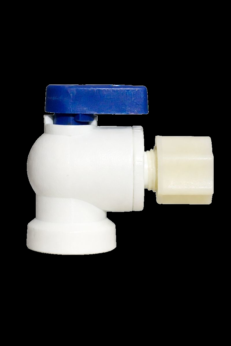 quarter inch plastic tank shutoff valve for reverse osmosis system
