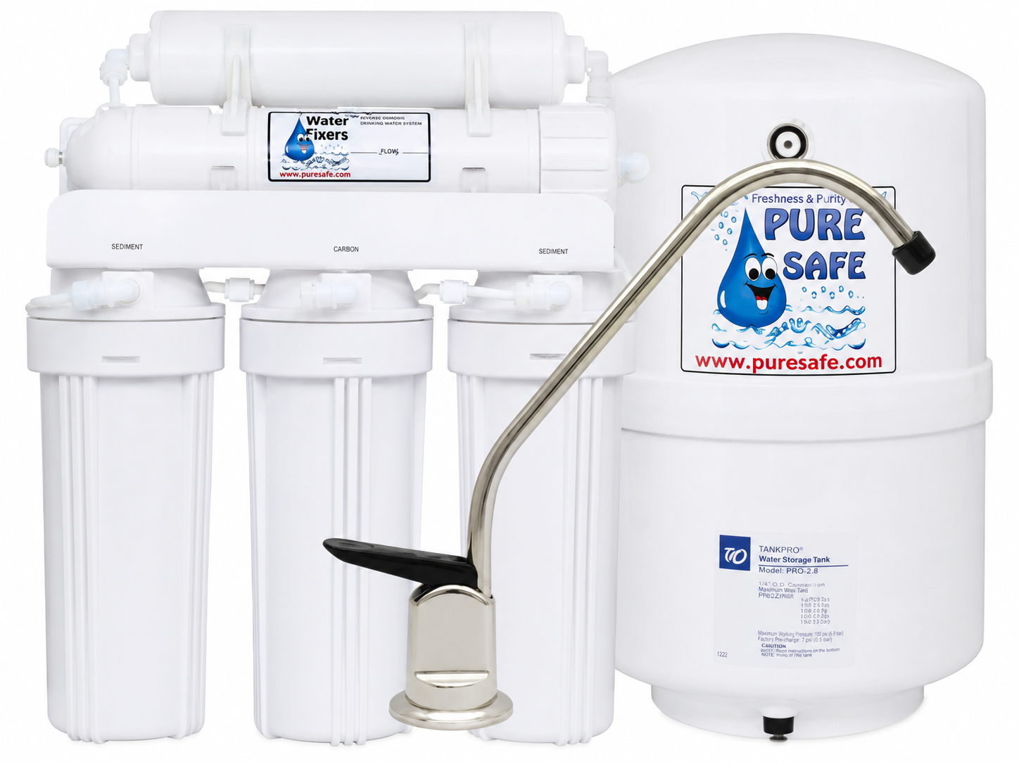 EPS-5T 5-Filter Reverse Osmosis System high resolution product image