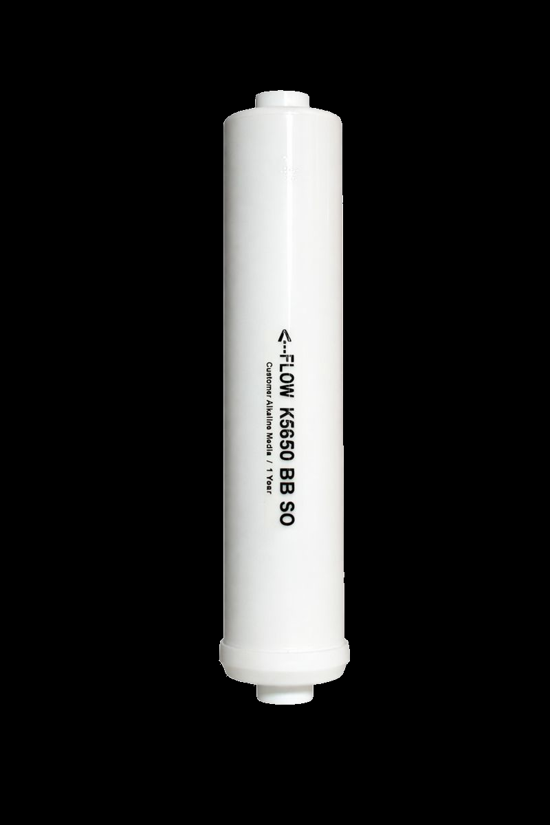 Actual alkali post-filter source image for compatible RO systems.