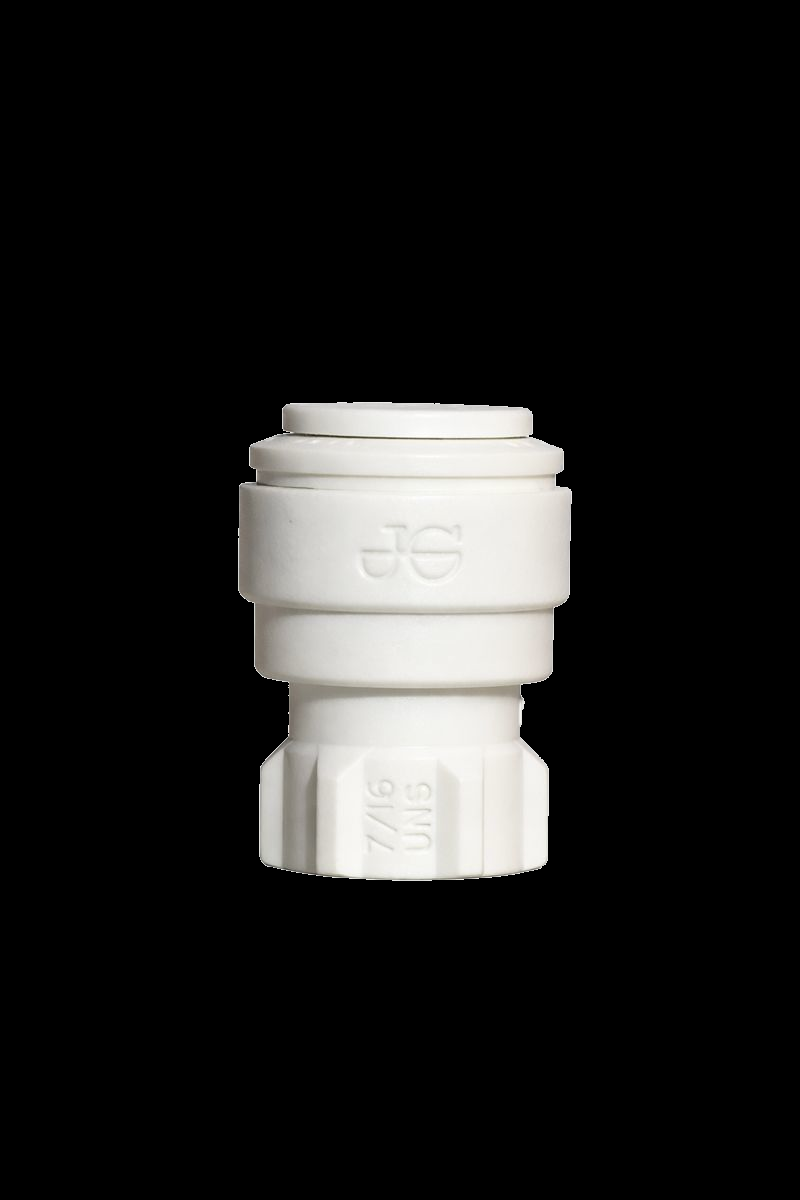 Faucet adapter reference image for compatible RO faucet connections.
