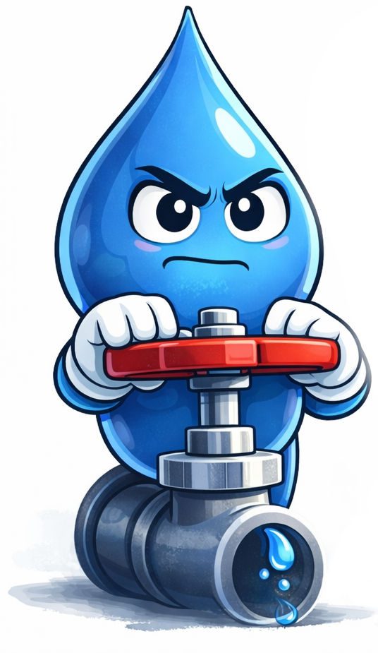 Water Fixers guide showing how to find your emergency water shut off valve in Santa Maria homes