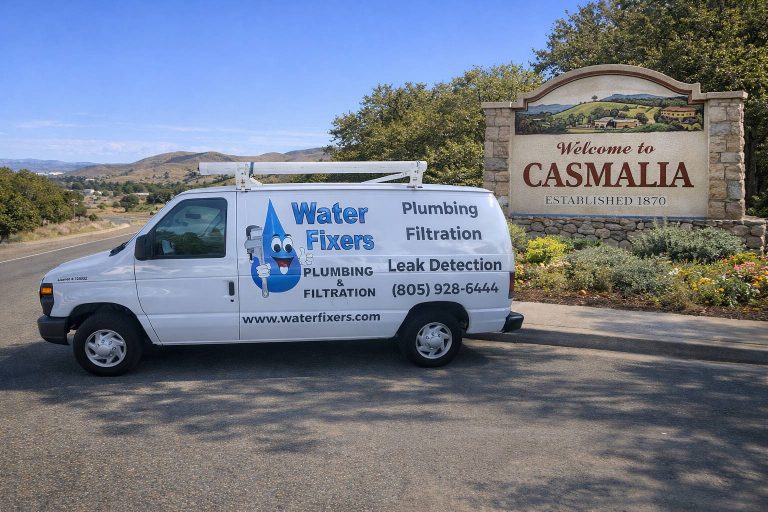Water Fixers Plumbing & Filtration providing plumbing services near Casmalia CA