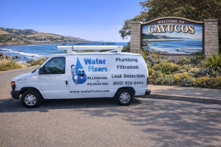 Water Fixers Plumbing & Filtration plumber service area in Cayucos California