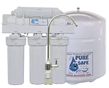 EPS-5T 5-filter reverse osmosis system with storage tank and faucet by Water Fixers