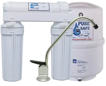 SPS-3T 3-filter reverse osmosis system with storage tank and faucet by Water Fixers