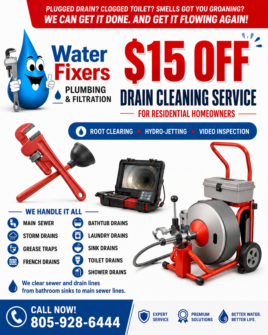 Drain Cleaning coupon