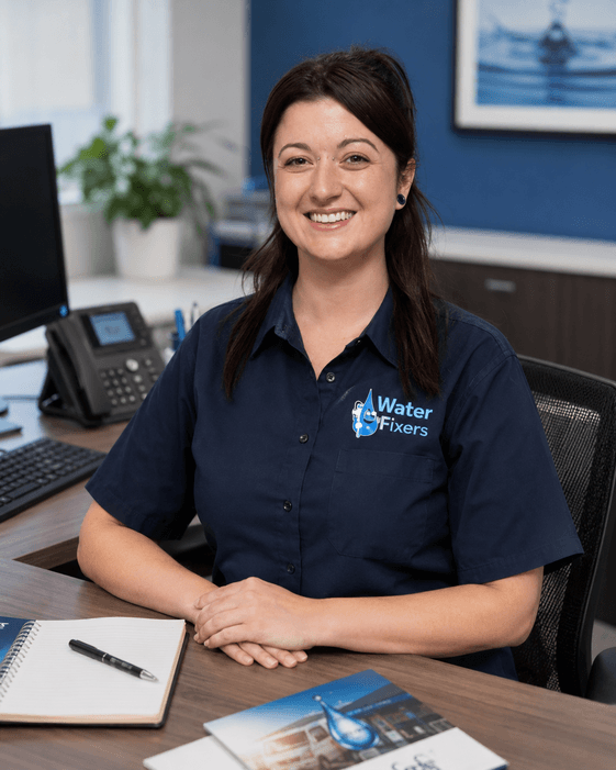 Lauren, Water Fixers office staff member