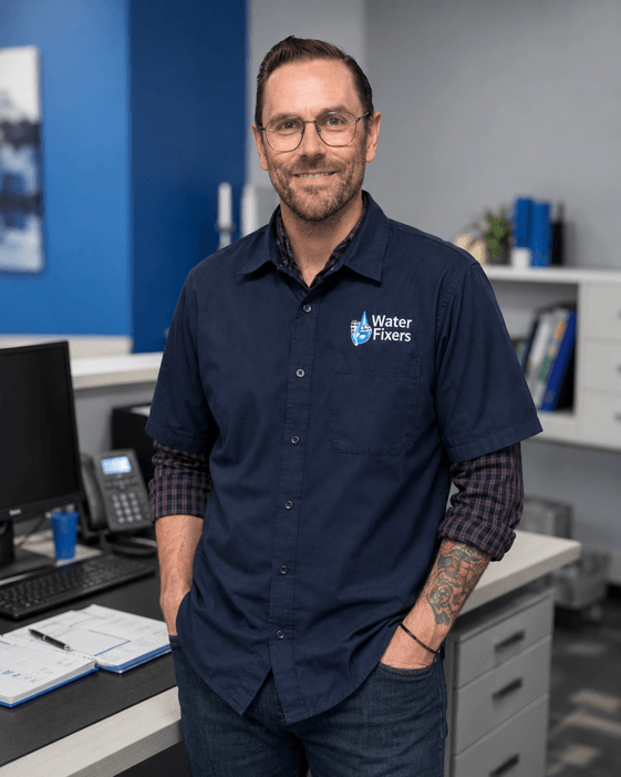 Zach, Water Fixers staff member