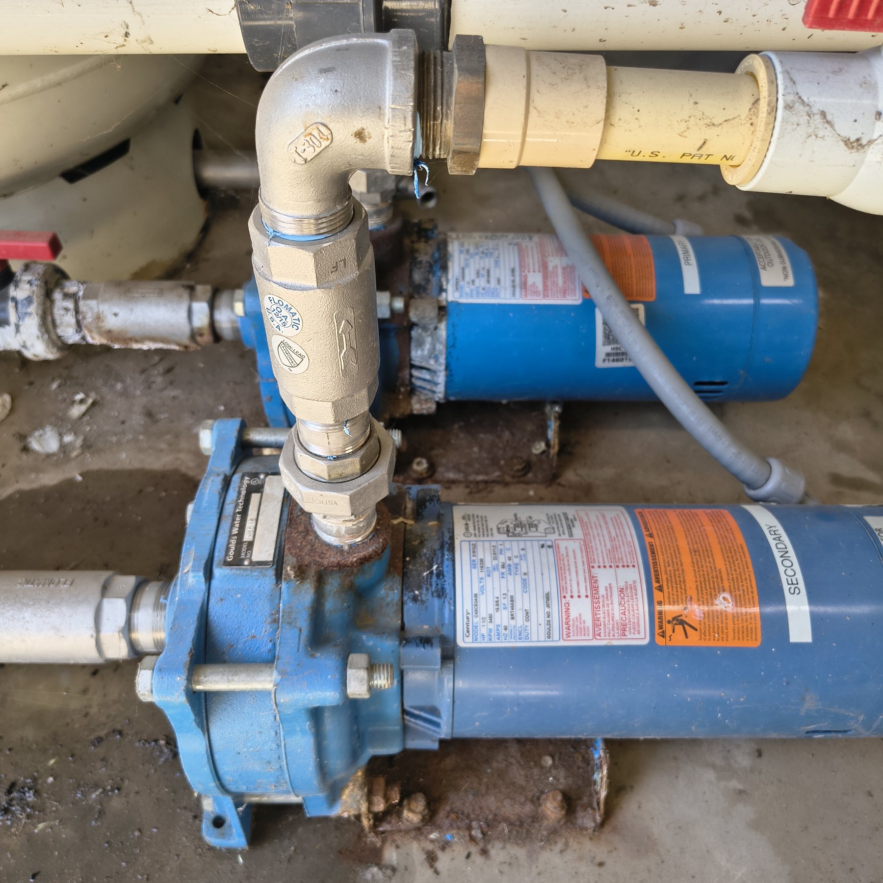 Water Fixers pump and water pressure system plumbing equipment