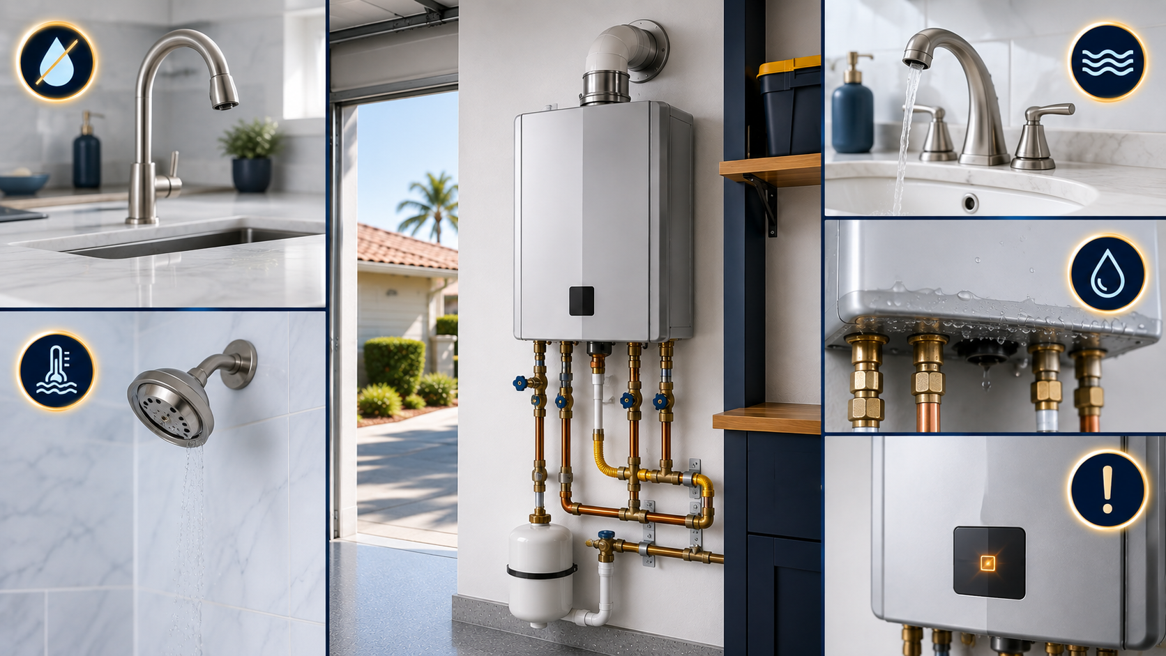 Common tankless water heater problems