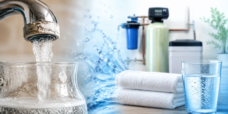 Hard water mineral buildup and water treatment solutions in Santa Maria and Central Coast