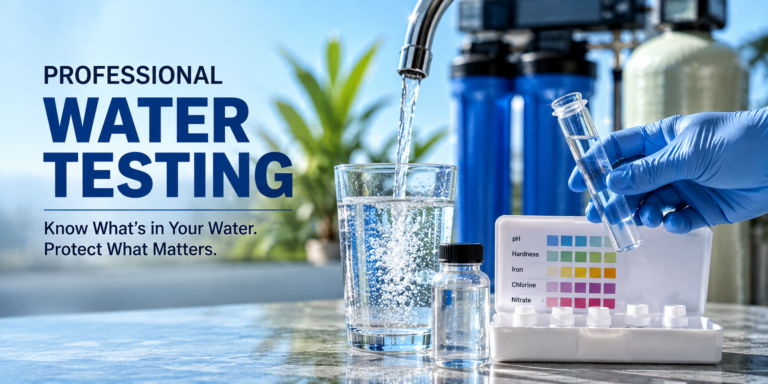 Professional water testing for Santa Maria and Central Coast homes