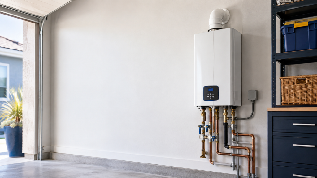 Tankless water heater repair service