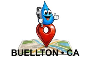 Water Fixers service-area graphic for Buellton, California