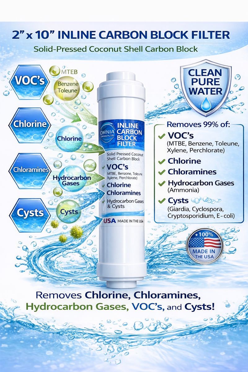 carbon block filter cartridge