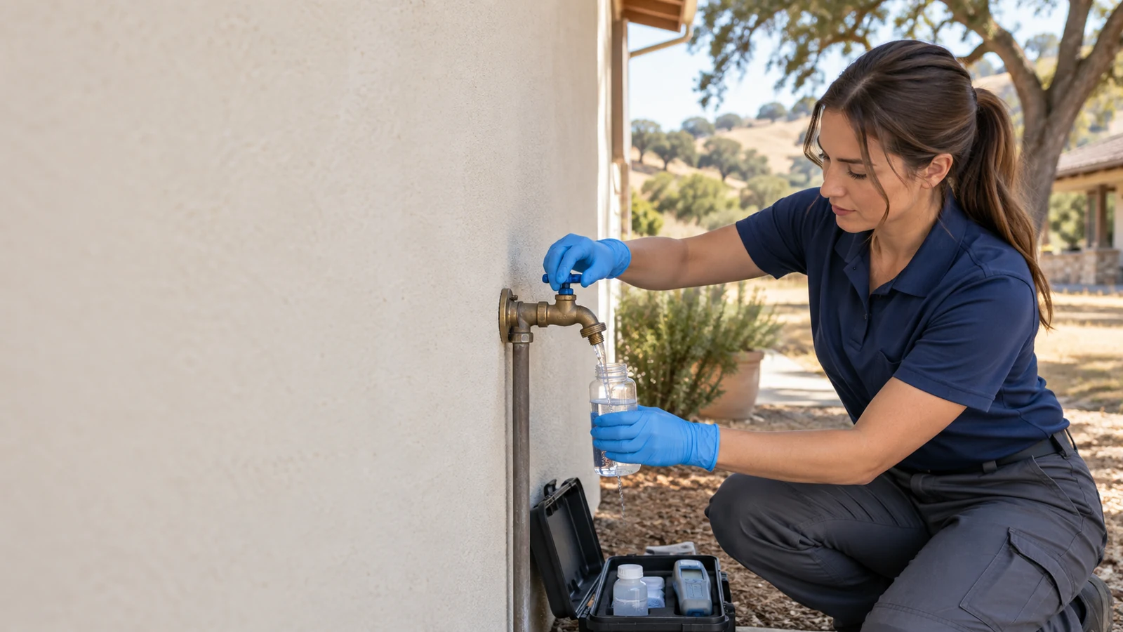 Water Fixers residential water testing service in Atascadero, California