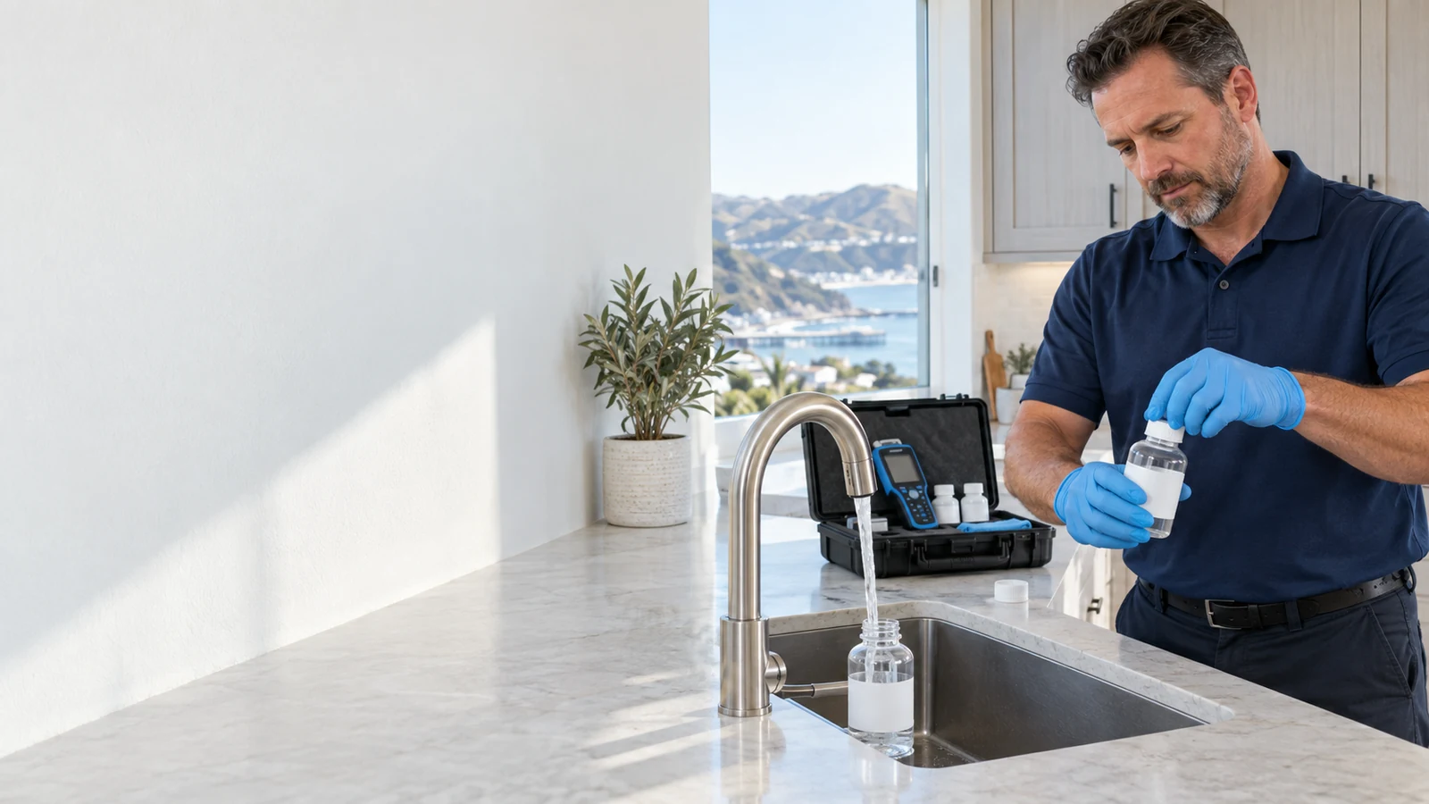 Water Fixers residential water testing service in Avila Beach, California