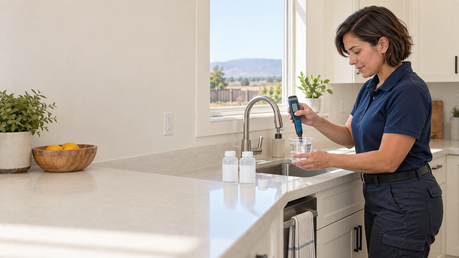 Water Fixers residential water testing service in Santa Maria, California