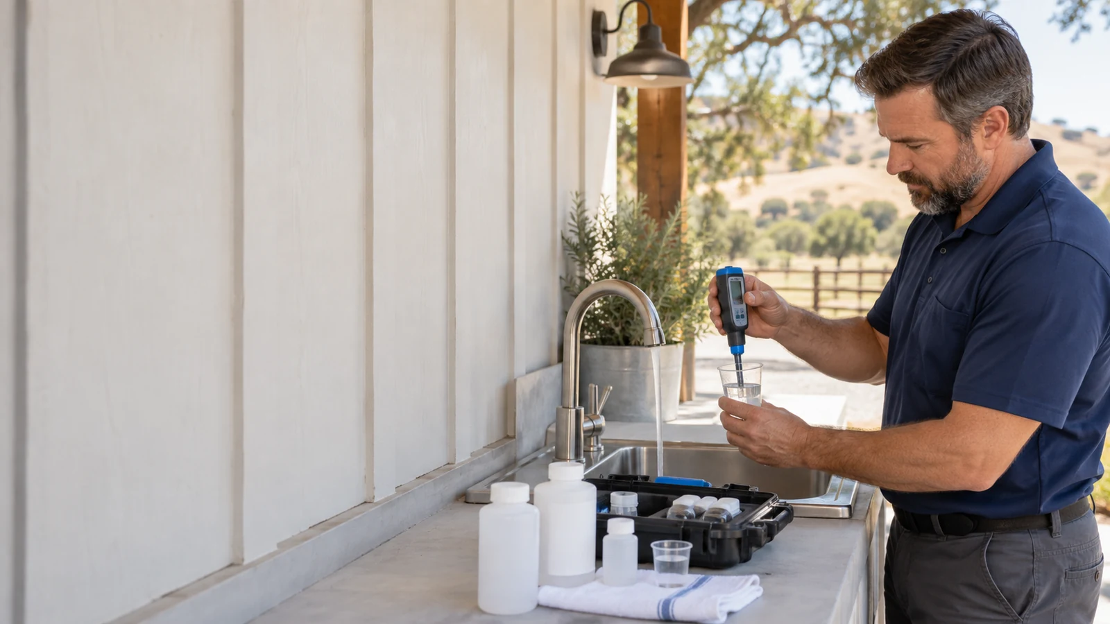 Water Fixers residential water testing service in Templeton, California