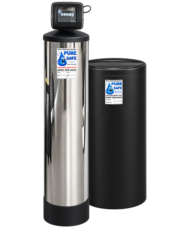 SmartSoft water softener with separate brine tank