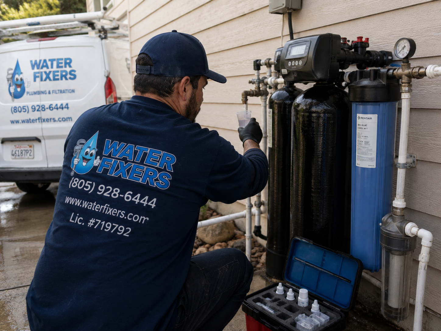 Water Fixers water-quality testing service