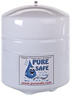 PAE 3 gallon white steel storage tank for reverse osmosis systems